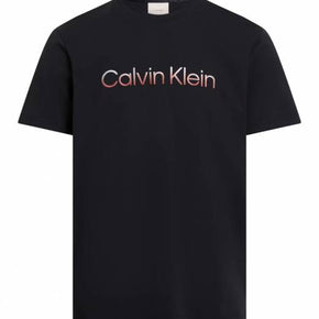 Calvin Klein T Shirt Raised Ombre Embrodery Black (8021307818073)