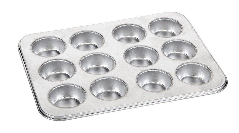 METALIX MUFFIN TIN Metalix 12 Cup Tin Mini Muffin Pan (4793782796377)