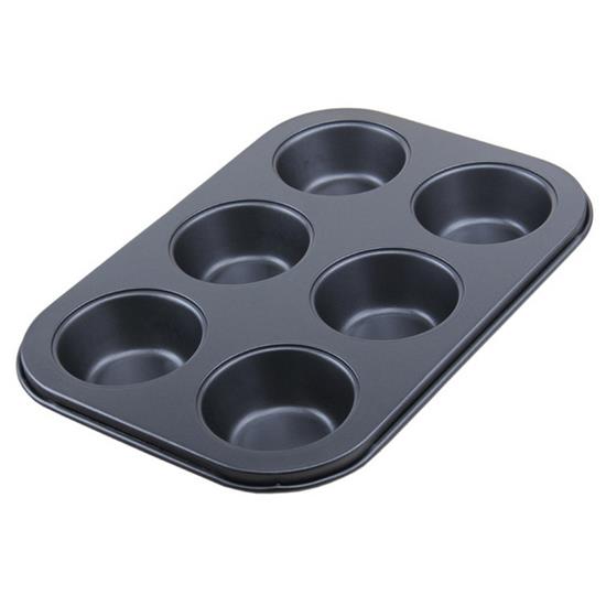 METALIX MUFFIN TIN Metalix Non-Stick 6 Cup Muffin Pan (4793790136409)