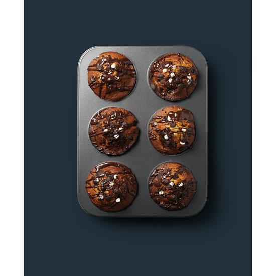 METALIX MUFFIN TIN Metalix Non-Stick 6 Cup Muffin Pan (4793790136409)