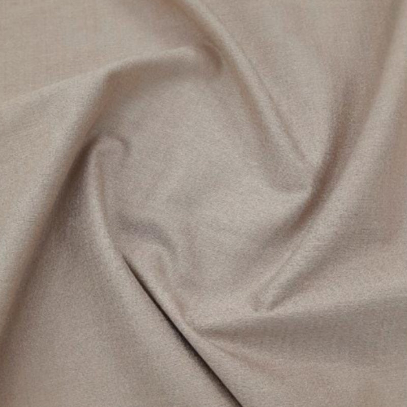 MH JOOSUB Curtain Fabrics Dark Beige Trafalgar Self Lined Curtain Collection 280 cm (7884389056601)