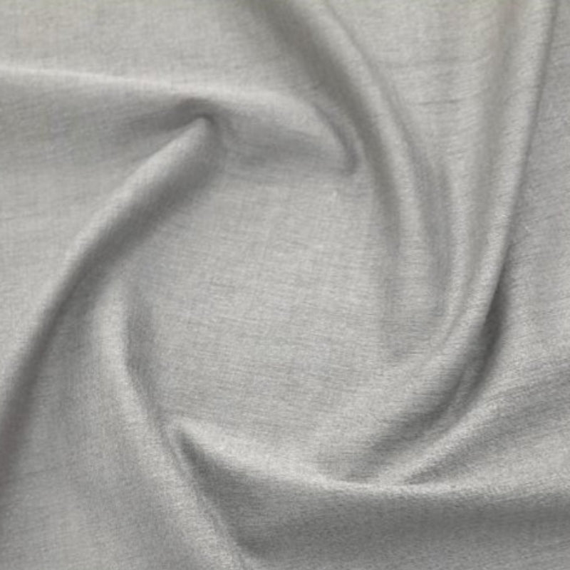 MH JOOSUB Curtain Fabrics Silver Trafalgar Self Lined Curtain Collection 280 cm (7884389056601)
