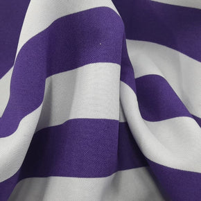 MH JOOSUB Curtaining Fabric Printed Mini Matt White/Purple (7310344585305)