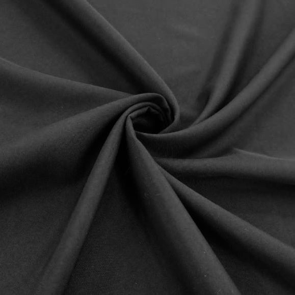 MH JOOSUB Mini Matt Fabric Black Mini Matt Plain Collection 280 cm (7784235728985)