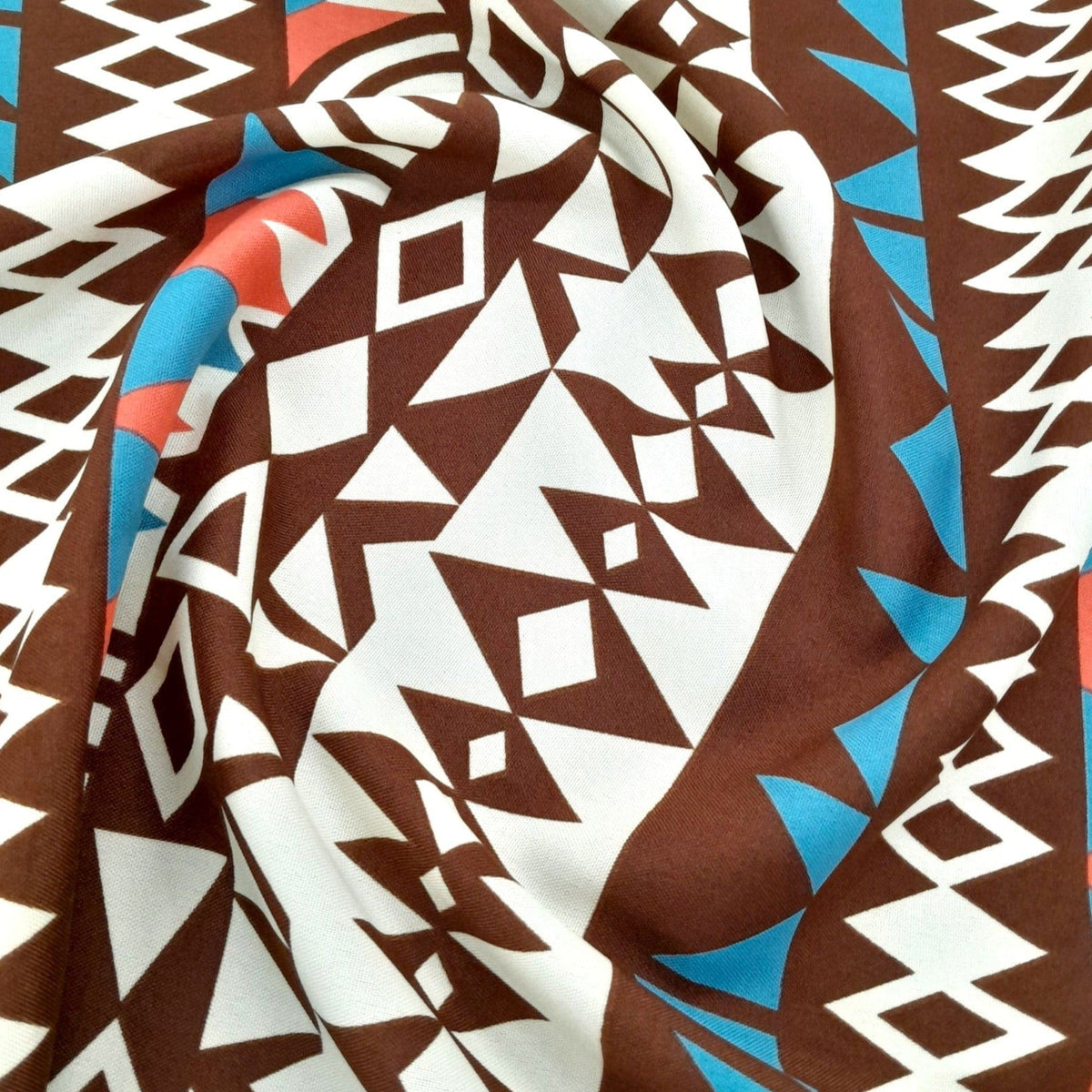 MH JOOSUB Mini Matt Rust Printed Mini Matt Design 1 Scrolls 140 cm