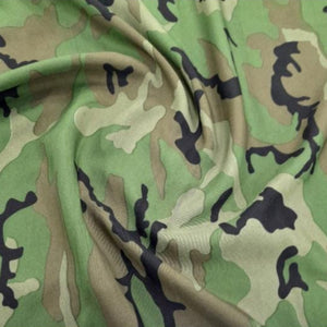 MH JOOSUB Printed Mini Matt Olive Printed Mini Matt Design 16 Camoflauge Collection 140 cm (7882839097433)