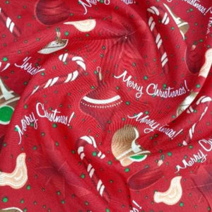 MH JOOSUB Printed Mini Matt Printed Mini Matt Christmas Red Design 22 140 cm (7883208556633)