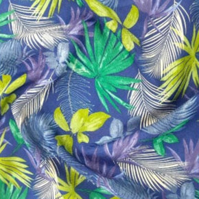 MH JOOSUB Printed Mini Matt Printed Mini Matt Design 25 Tropical Leaves Collection 140 cm (7883217829977)