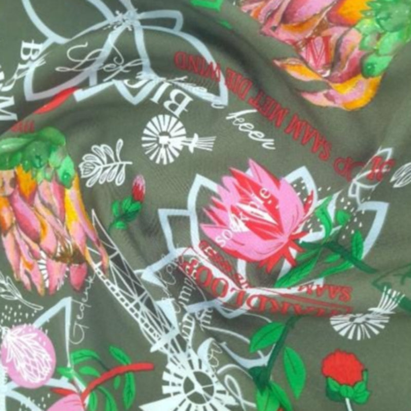 MH JOOSUB Printed Mini Matt Printed Mini Matt Design 8 Afrikaans Collection 140 cm (7884039356505)