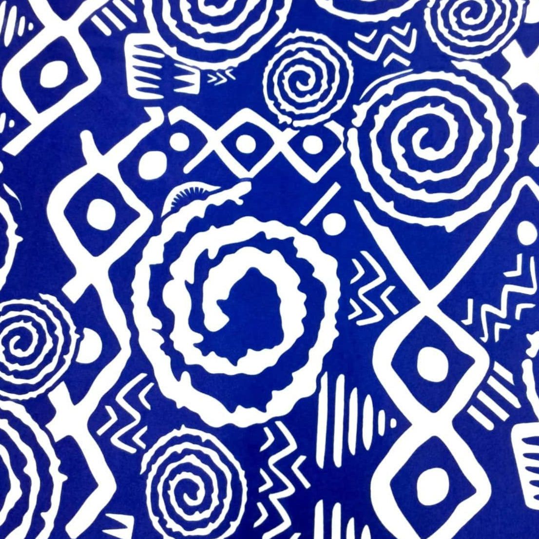 MH JOOSUB Printed Mini Matt Royal Printed Mini Matt Ethnic Print Design 18  140 cm
