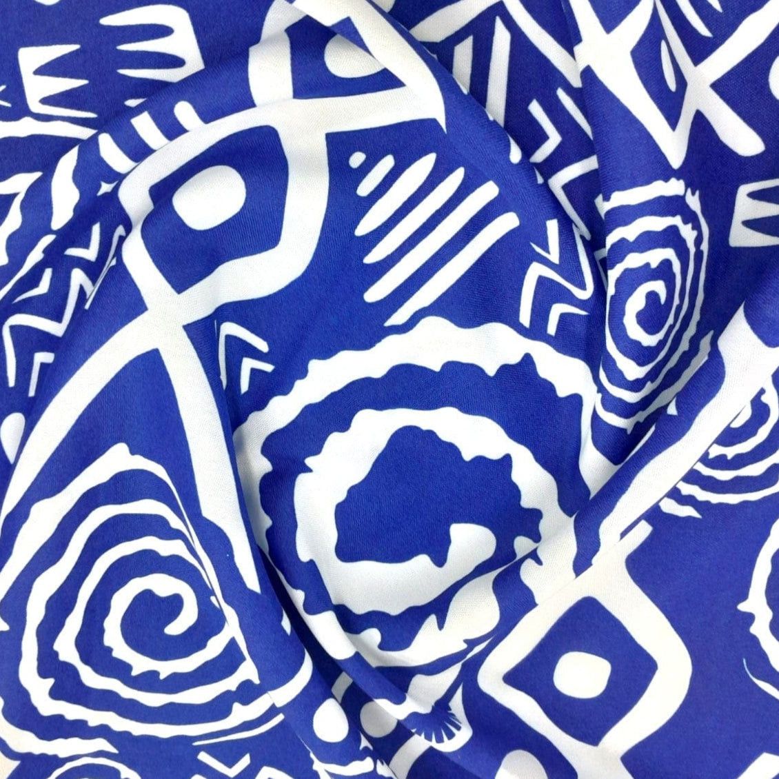 MH JOOSUB Printed Mini Matt Royal Printed Mini Matt Ethnic Print Design 18  140 cm