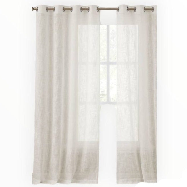 MH JOOSUB SHEER VOILE Linen Voil 100421 Collection 280 cm (7712609763417) (7805950754905)