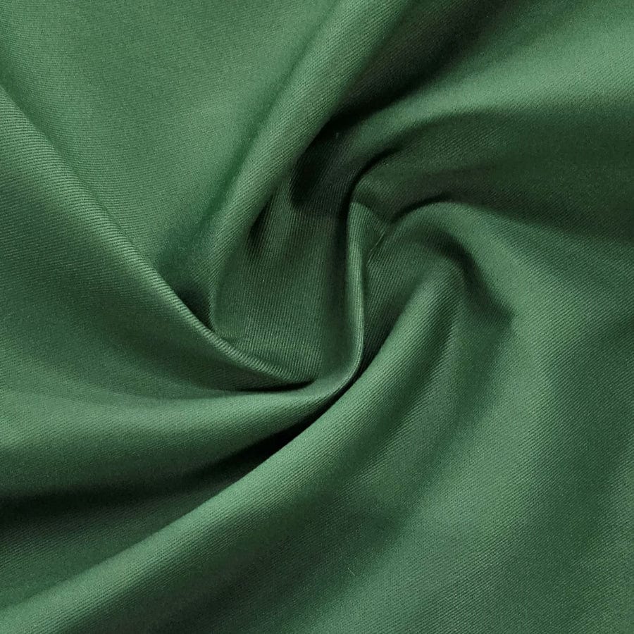 MHC Cotton Bottle Green Cotton Twill Fabric 150cm