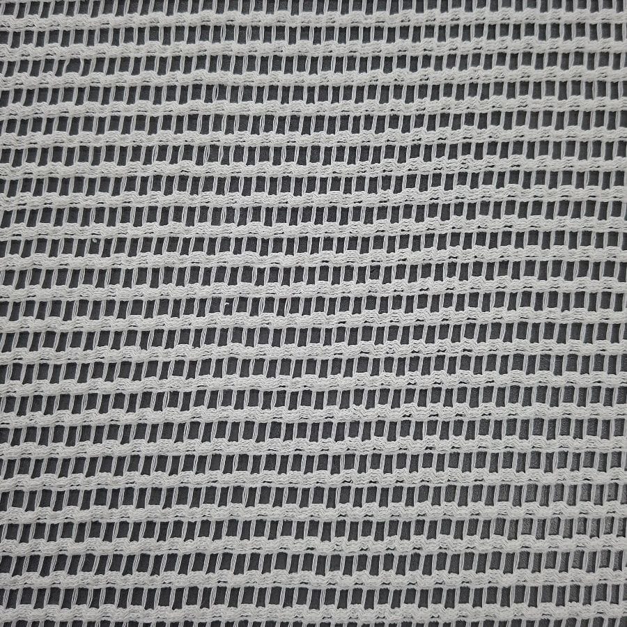 MHC Crochet Linear White Crochet Linear Black 150cm