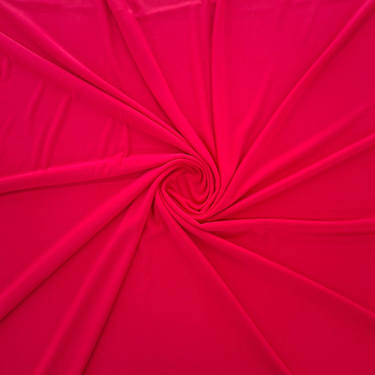 MHC Dress Fabrics Red P/D Bon Bon Spandex