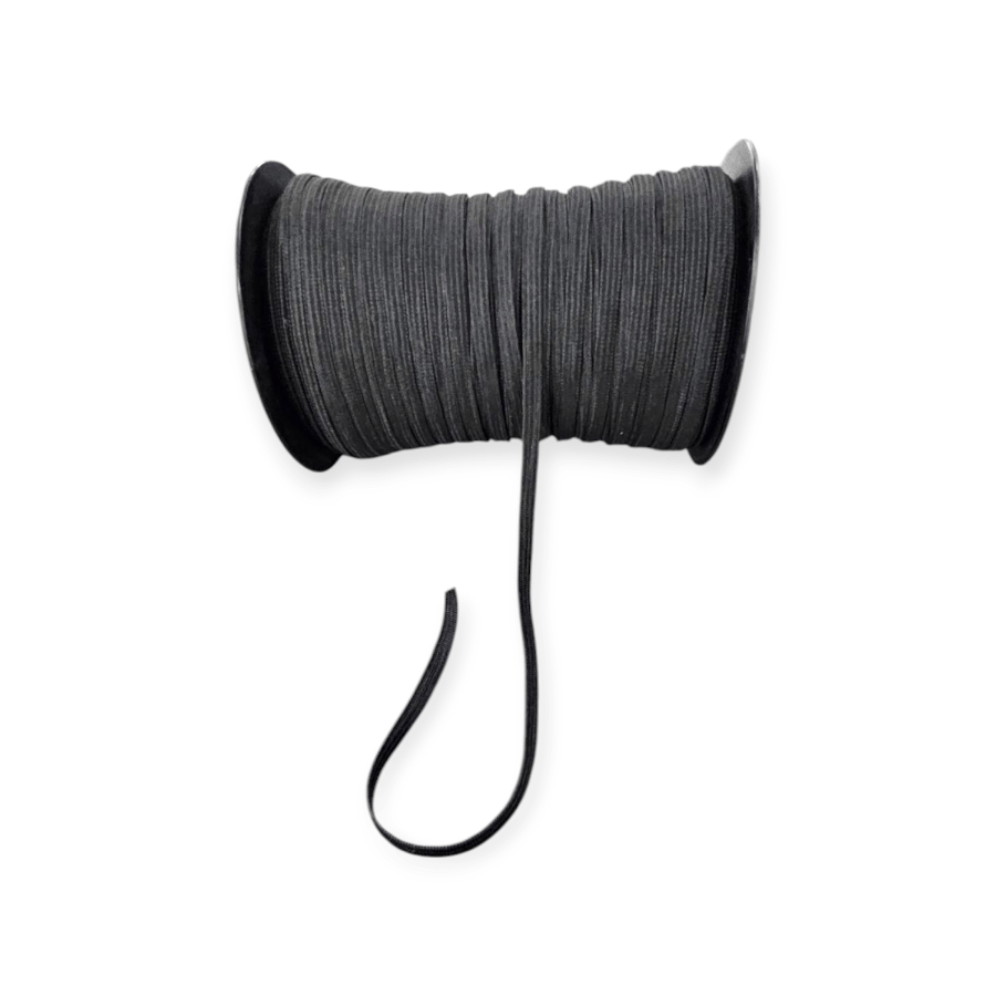 MHC Elastic Knitting Elastic 6mm Black