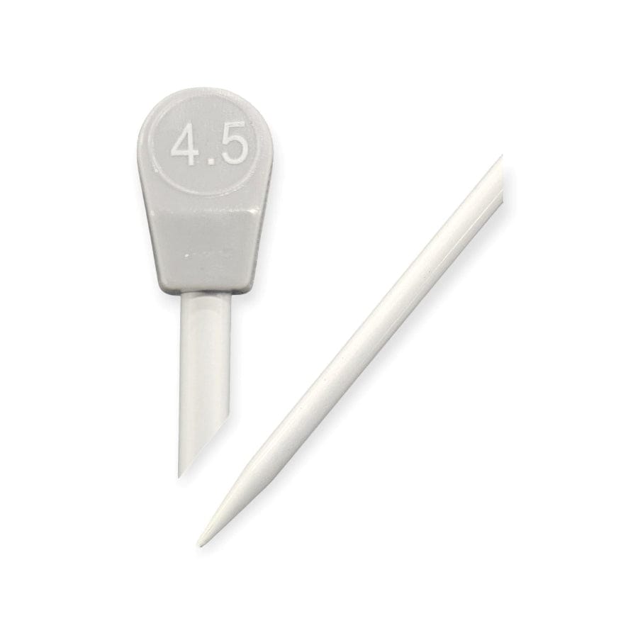 MHC Knitting Needles 4.5mm K/Needles Aluminum 30cm