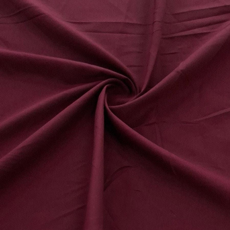 MHC Linen Maroon Ramie Linen Fabric 140cm