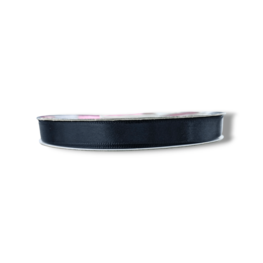 MHC Ribbon Collection Black Satin Ribbon 10mm