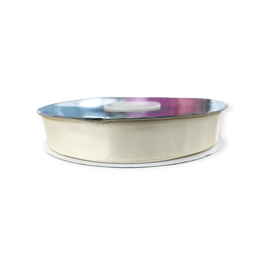 MHC Ribbon Collection Cream Satin Ribbon 15mm