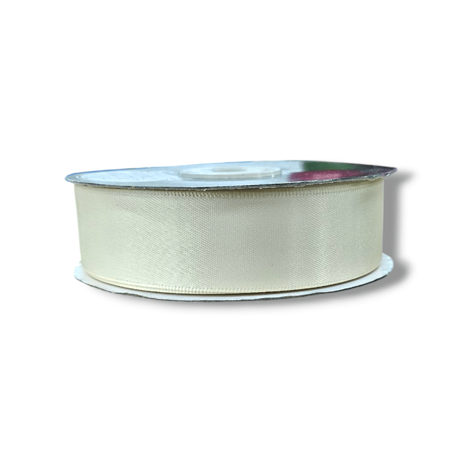 MHC Ribbon Collection Cream Satin Ribbon 25mm