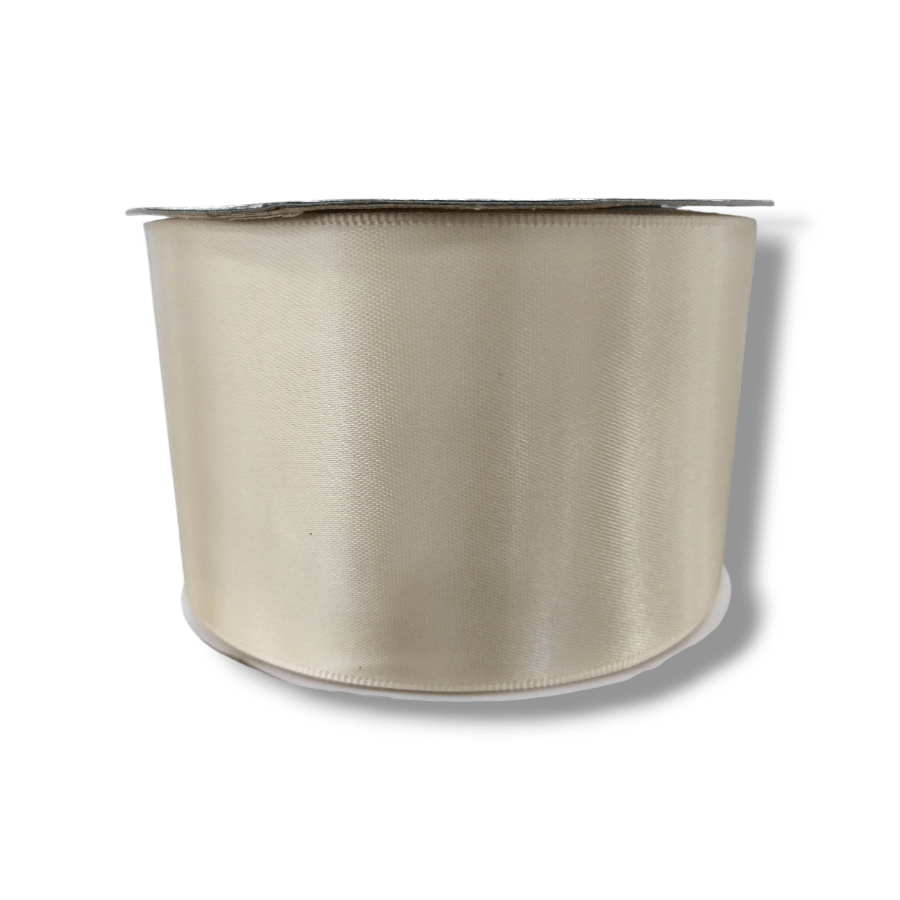 MHC Ribbon Collection Cream Satin Ribbon 60mm