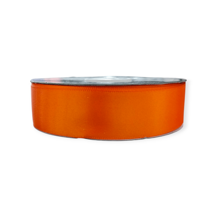 MHC Ribbon Collection Pumpkin Satin Ribbon 25mm