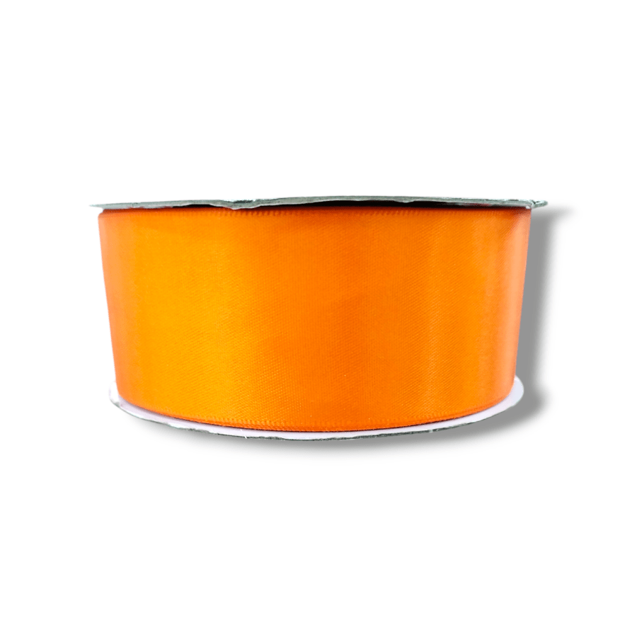 MHC Ribbon Collection Pumpkin Satin Ribbon 40mm