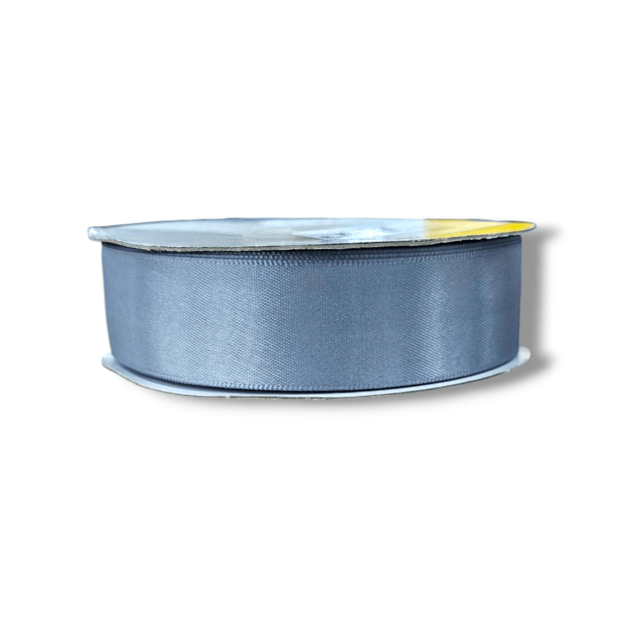 MHC Ribbon Collection Silver Satin Ribbon 25mm