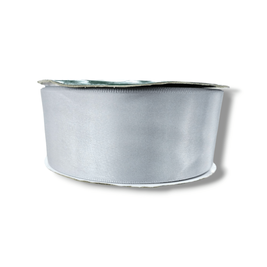 MHC Ribbon Collection Silver Satin Ribbon 40mm
