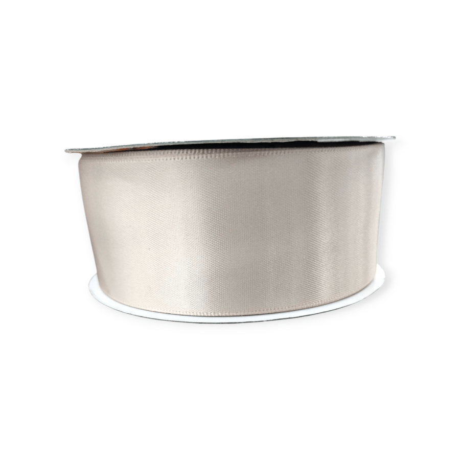 MHC Ribbon Collection Taupe Satin Ribbon 40mm