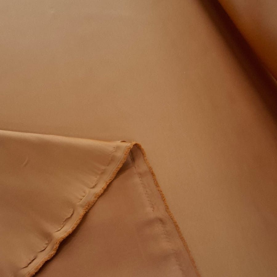 MHC Satin Burnt Orange Duchess Satin Fabric 150cm