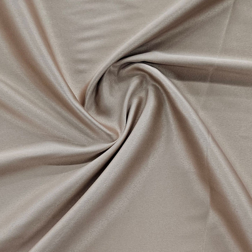 MHC Satin Espresso Stretch Duchess Fabric 150cm