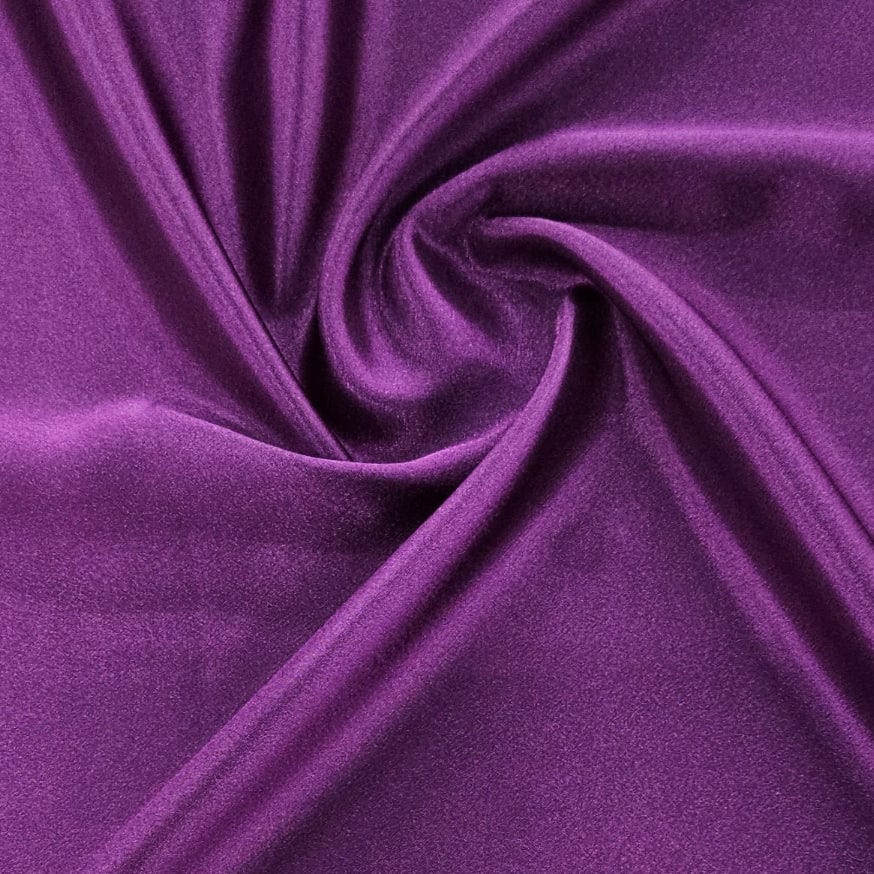 MHC Satin Grape Zara Satin Fabric 150cm
