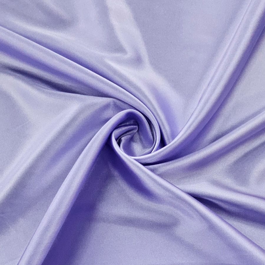 MHC Satin Lilac Stretch Satin Fabric 150cm