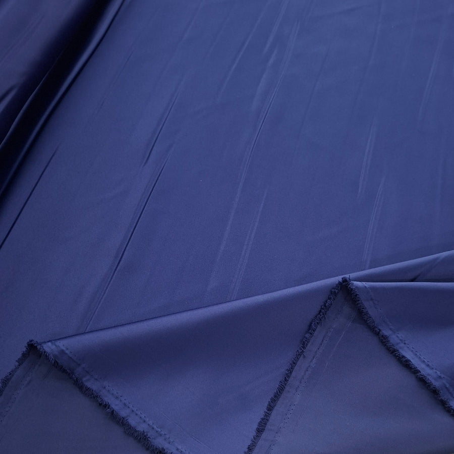 MHC Satin Navy Duchess Satin Fabric 150cm