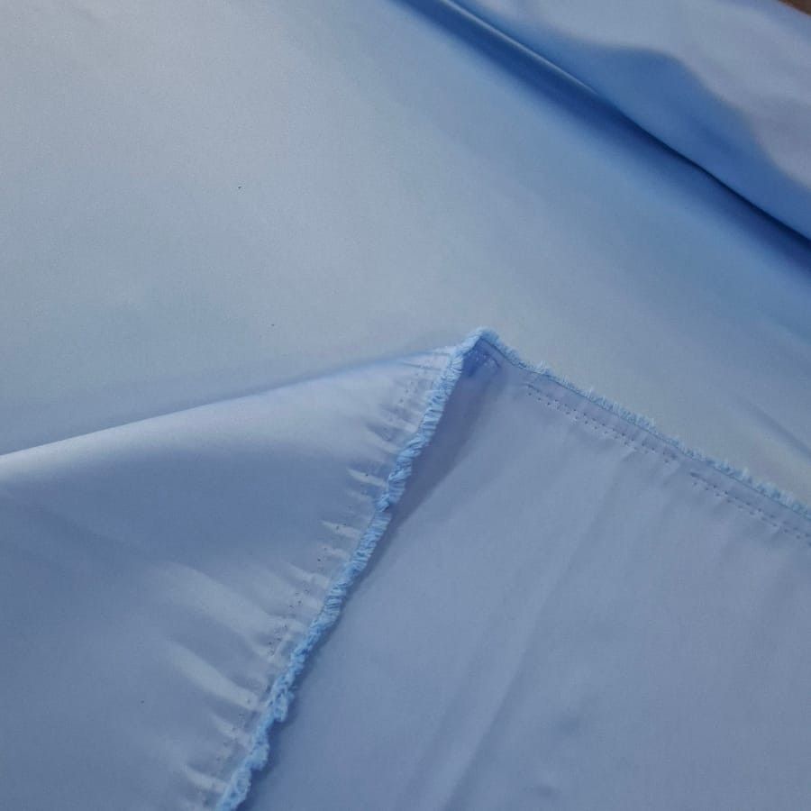 MHC Satin Sky Blue Duchess Satin Fabric 150cm