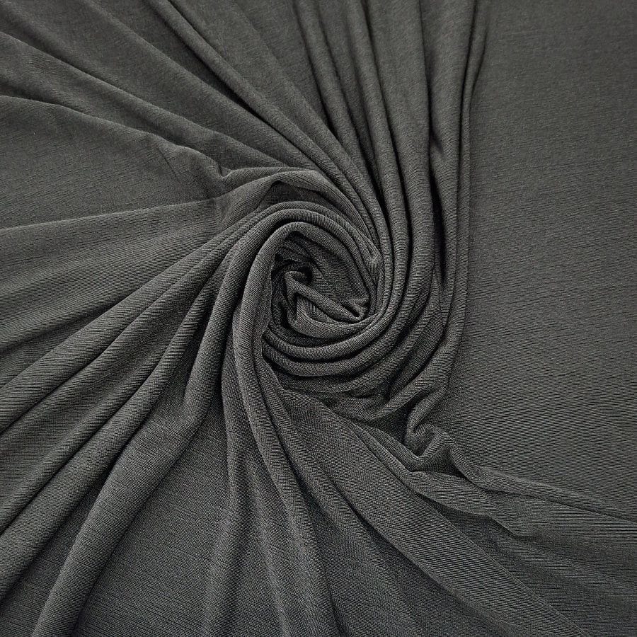 MHC Silky Fabric Black Slinky Foil