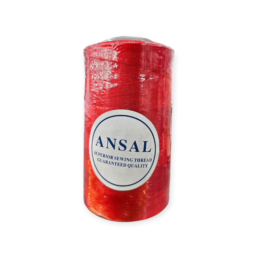 MHC Thread Red Ansal Superior Sewing Thread 5000m