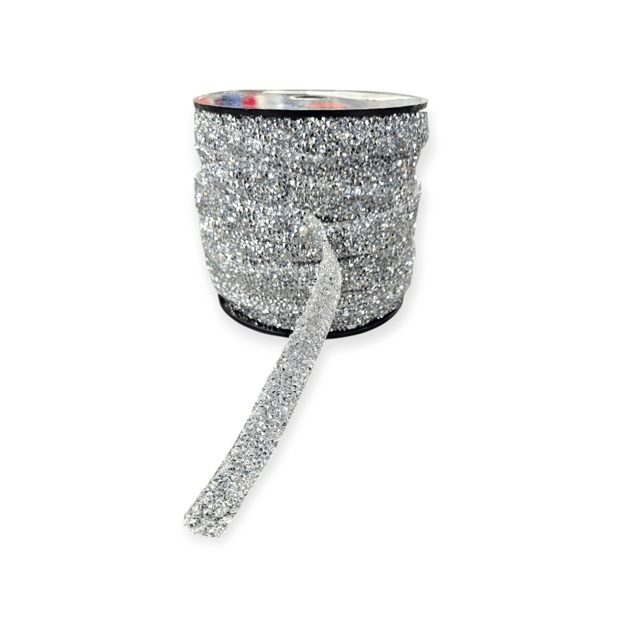 MHC Trimmings 15mm Iron On Diamante Trim