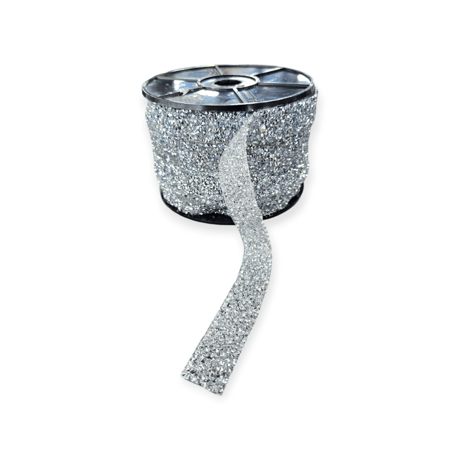 MHC Trimmings 20mm Iron On Diamante Trim