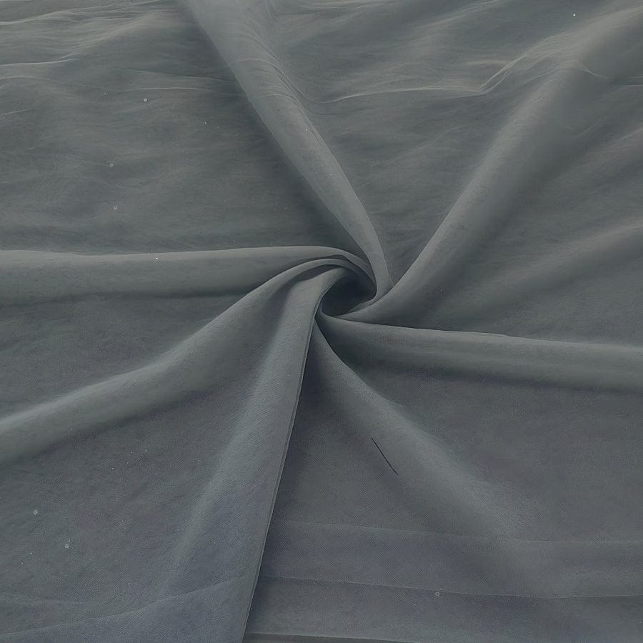 MHC Tulle Grey 300cm Nylon Tulle Fabric 300cm