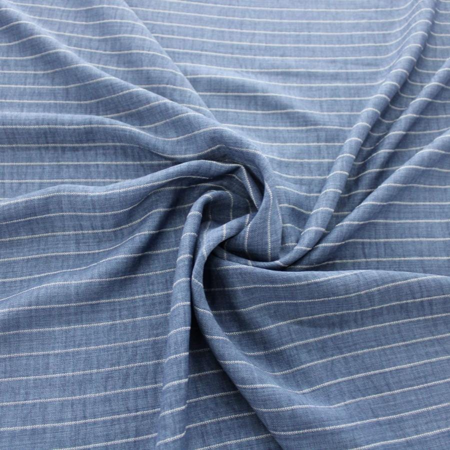 MHC Wolrd Dress Fabrics Demin Ankara Stripe 150cm (7810786361433)