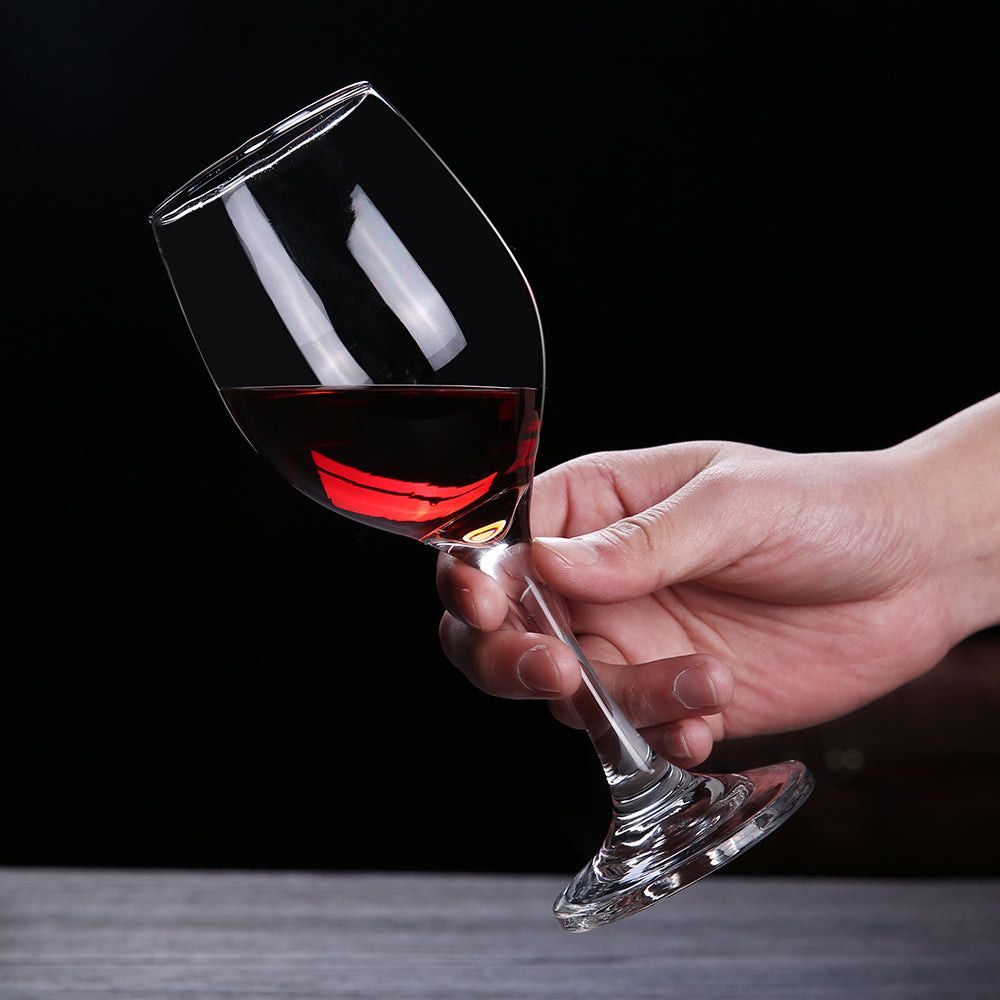 MHC Wolrd GLASS High Quality Clear Glass Wine Glass 330ml Set of 3 JX.G3057-3K
