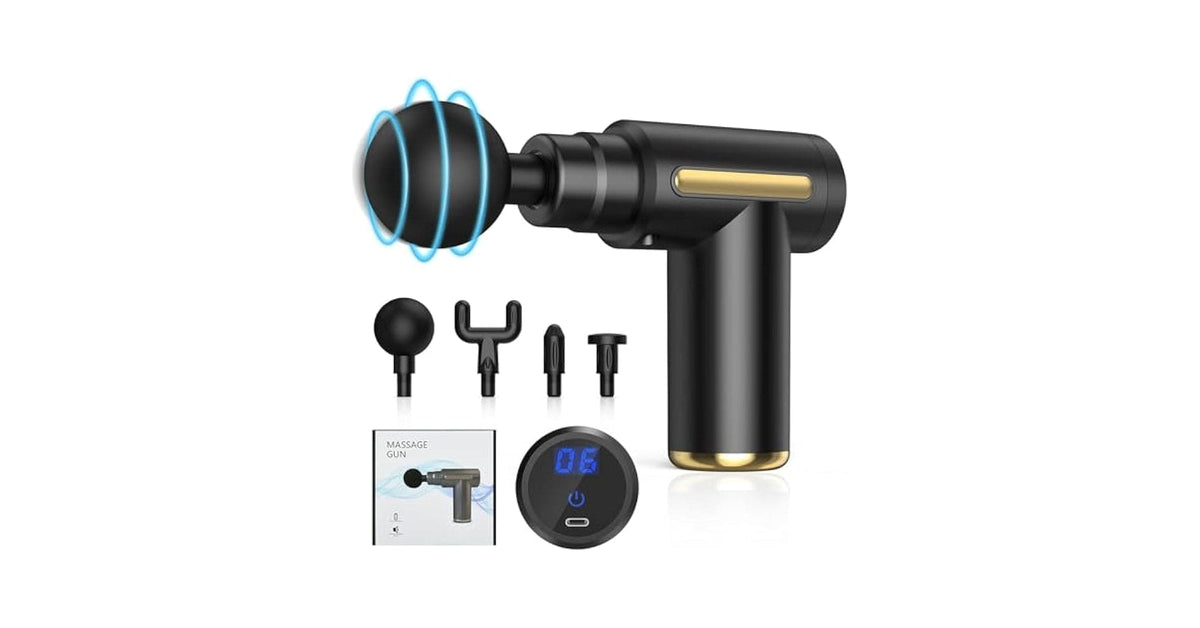 MHC Wolrd MASSAGER Deep Tissue Percussion Massage Gun 20CSB MG ZLF-2025-95