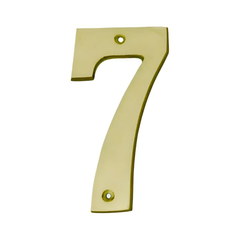 MHC Wolrd NUMER 7 LAGER Brass Number 7 Large