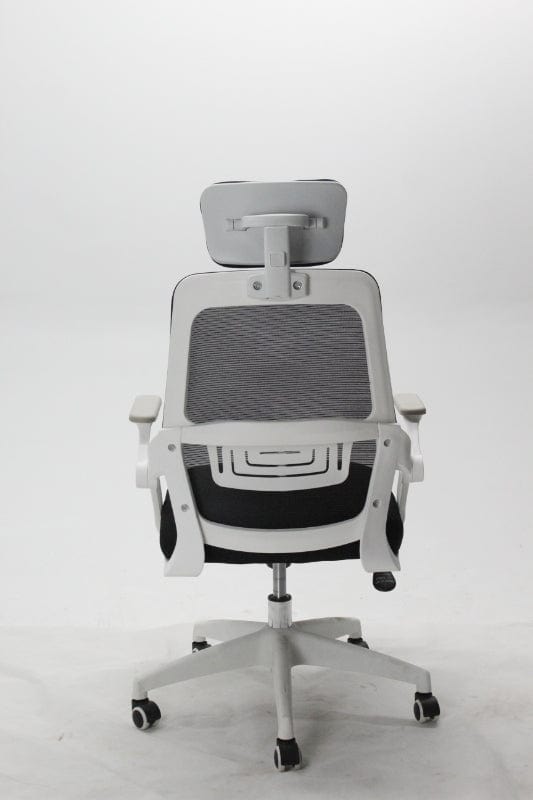 MHC Wolrd Office chairs Mesh Back Swivel & Tilt Adjustable Arms Offer Chair Grey HT811A