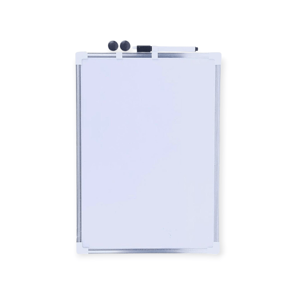 MHC Wolrd School Stationery Magnetic White Board 30X40cm N197003 (7895176183897) (7895181492313)