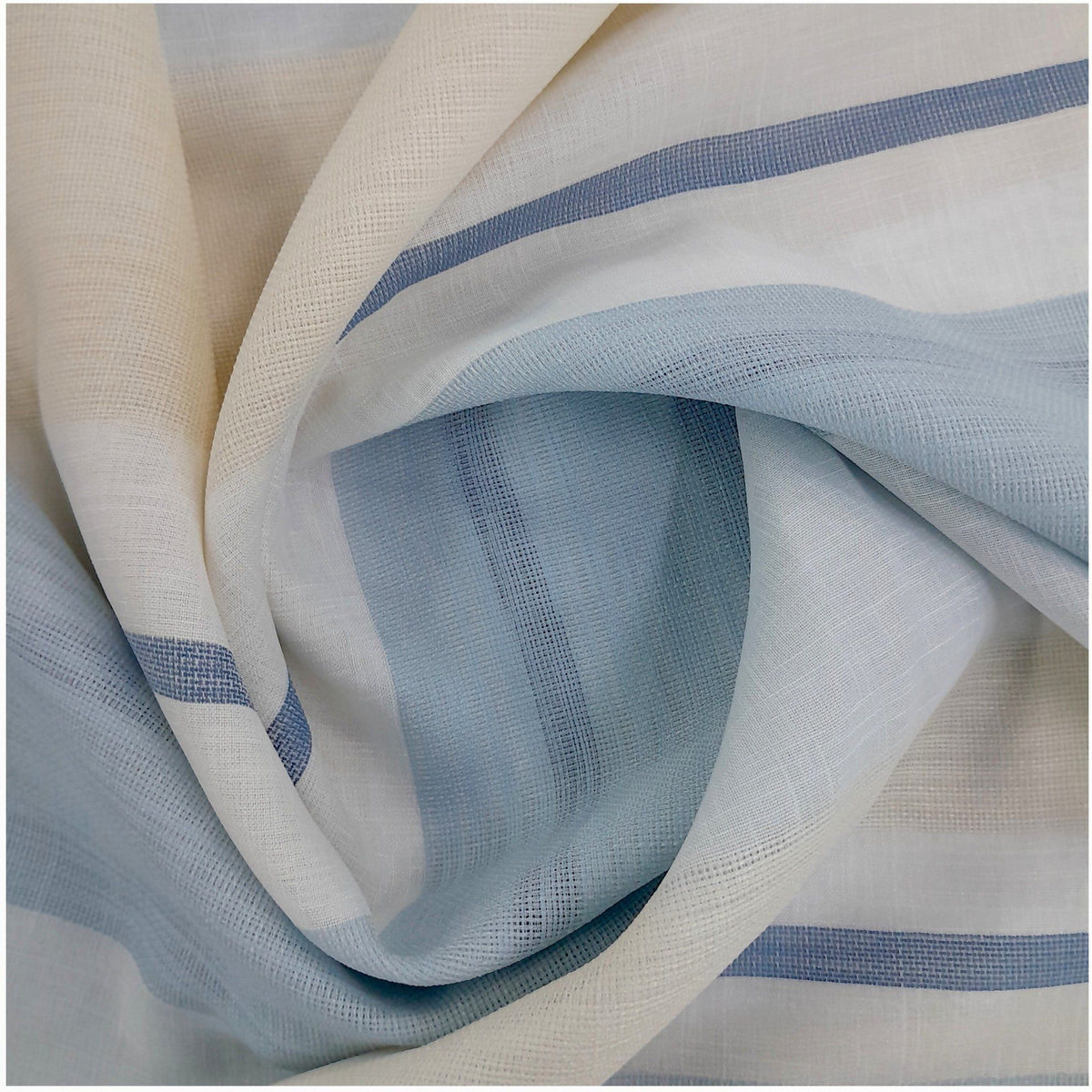 MHC Wolrd SHEER VOILE Fabric Verdi Fancy Stripe Voile DKM 280 cm