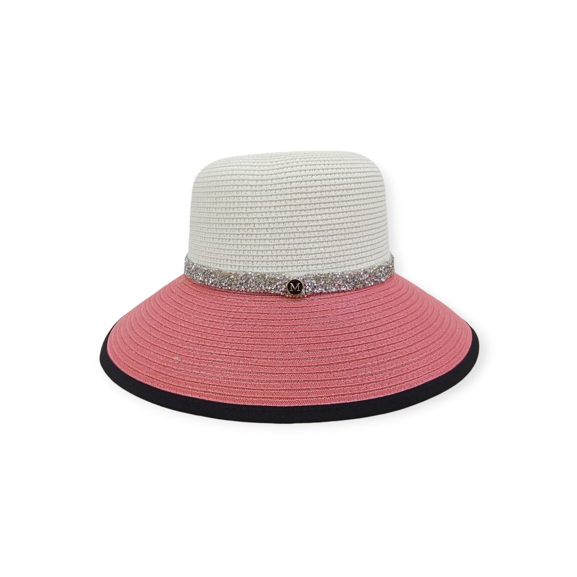 MHC Wolrd Sun Hat Pink Women's Fashion Sun Hat 90-18 (7808418414681)